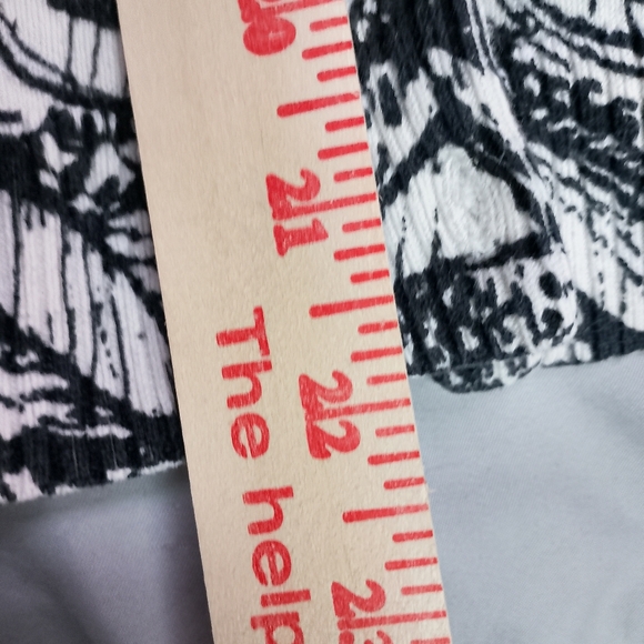 Christopher & Banks Black and White Buttoned Cardigan - Picture 6 of 7